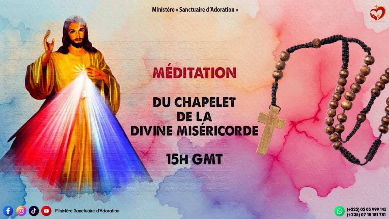 ✝️ 𝐂𝐡𝐚𝐩𝐞𝐥𝐞𝐭 : 𝐃𝐢𝐯𝐢𝐧𝐞 𝐌𝐢𝐬𝐞́𝐫𝐢𝐜𝐨𝐫𝐝𝐞 | 𝐌𝐞𝐫𝐜𝐫𝐞𝐝𝐢 𝟎𝟒 𝟎𝟑 𝟐𝟎𝟐𝟔 ✝️
