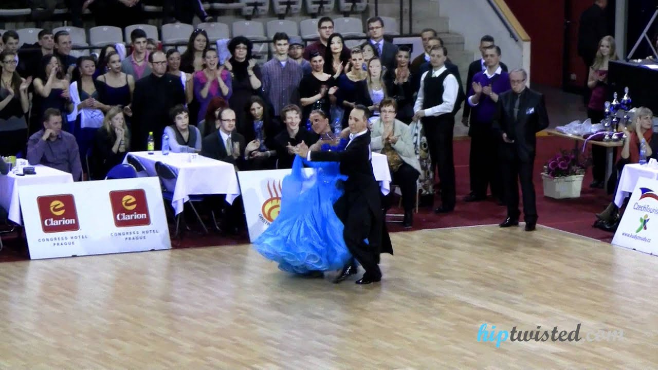 Michal Drha - Klara Zamecnikova, Czech ballroom championship 2012, final - solo quickstep
