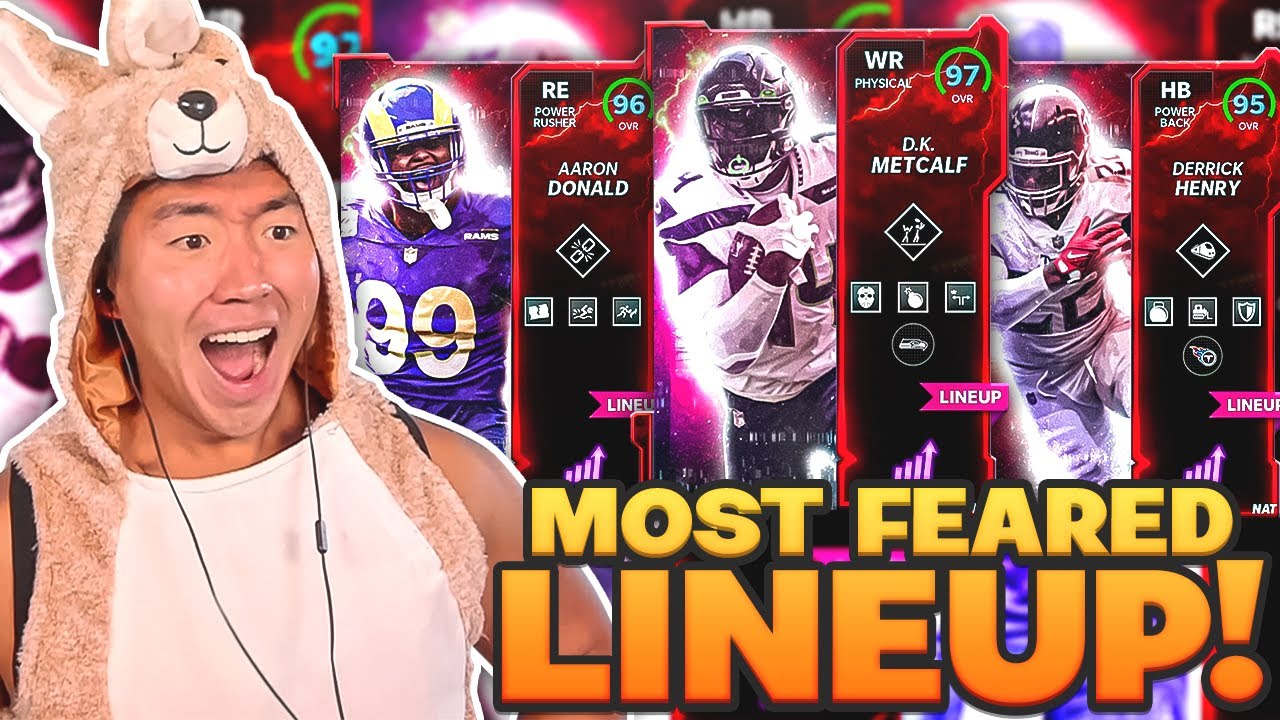 The MOST FEARED LINEUP! 7 Feet Tall Players.. Madden 22