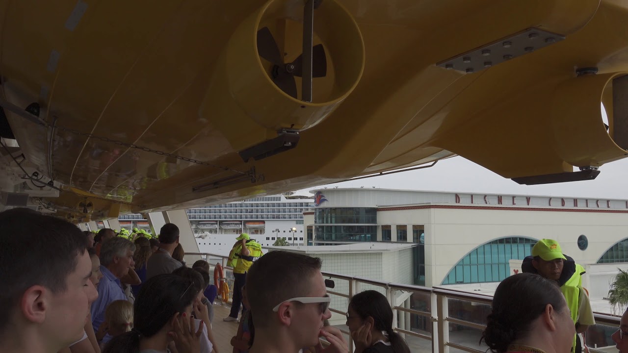Disney Dream General Alarm
