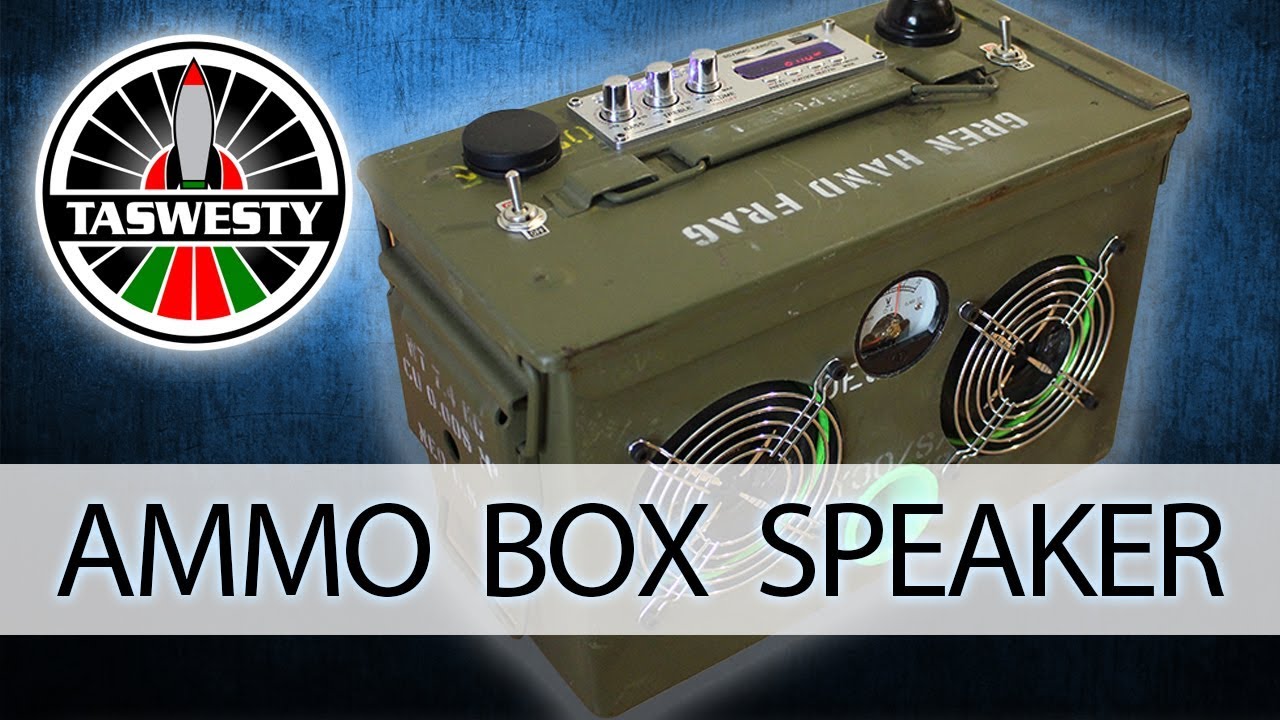Ammo Box Speaker DIY