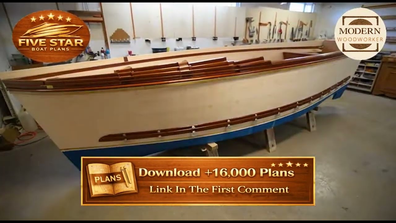 Incredible DIY Chesapeake Sharpie Masterpiece Built With Secret Boat Plans