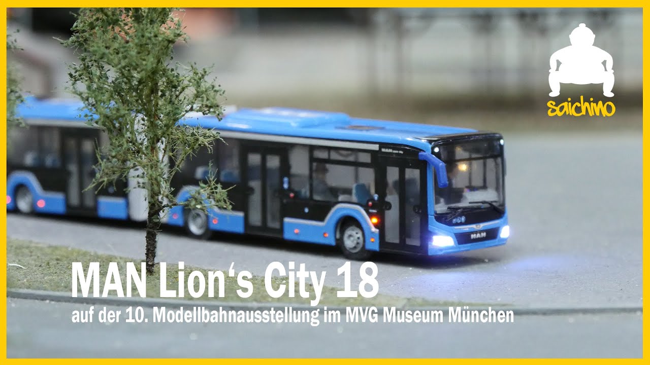 Bus MAN Lions City 18 | RC 1:87 HO | MVG Museum | Mikromodell