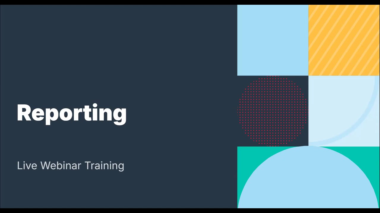 Reporting | Live Webinar Recording 02-03-26