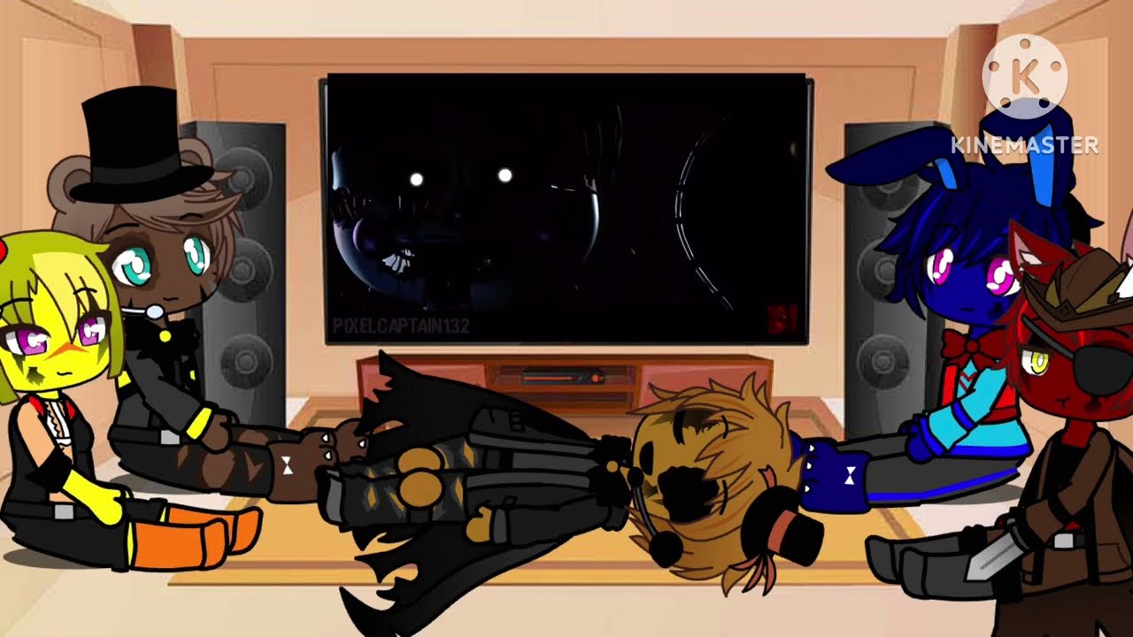 Fnaf 1 reacts to parts 3-4 of the masked resurgence series (part 2/2)