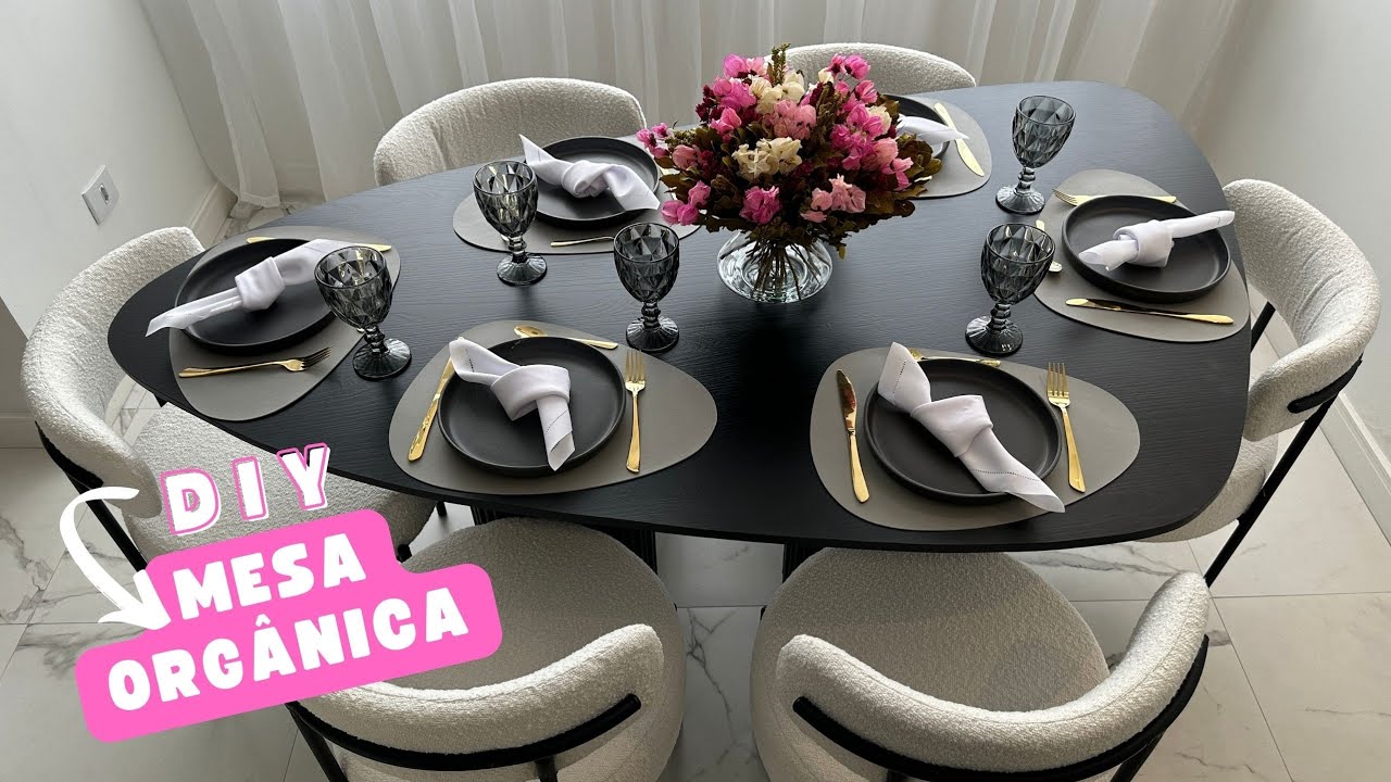 DIY | COMO FAZER UMA MESA DE JANTAR ORGÂNICA