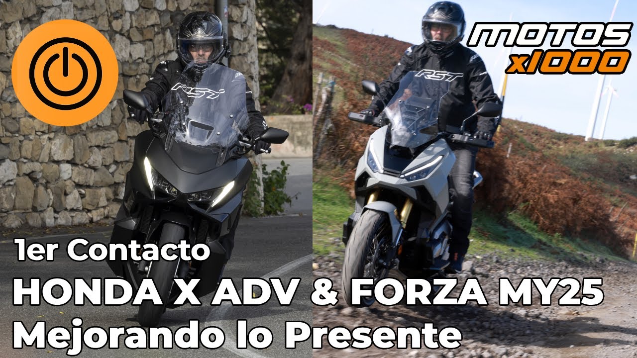 Mejorando lo presente. Nuevas Honda X-Adv y Forza 750 MY25 | Motosx1000