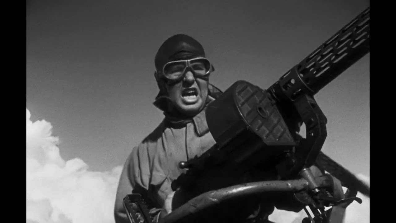 HELL'S ANGELS 1930 Dogfight and Bombing Sequence Criterion Remaster HD Clip