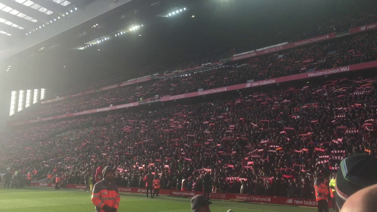 Your never walk alone (fan chants)