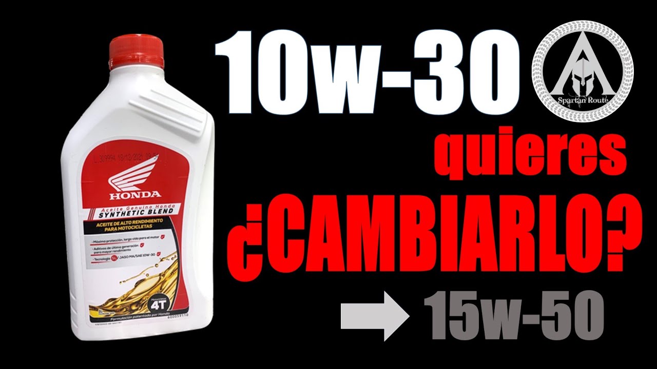 Probando un 15w50. ¿Es bueno?. XRE300.
