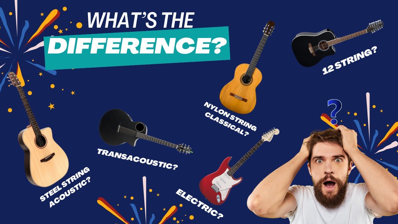 The Different Types of Guitars and How they Sound