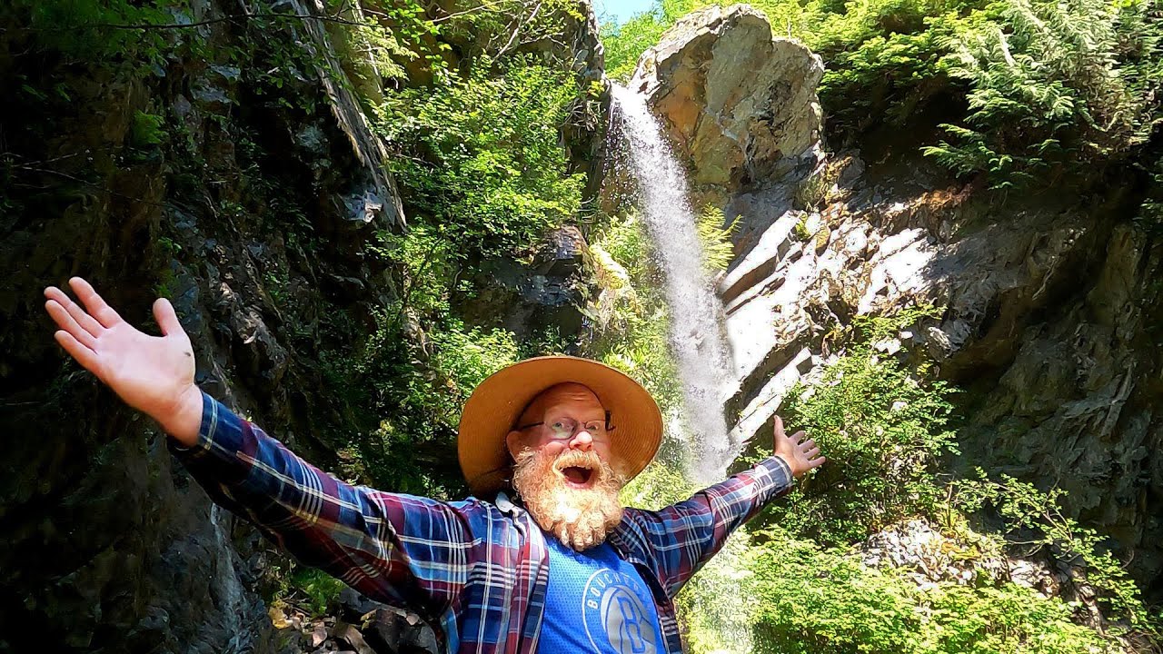 I found *GOLD* under this WATERFALL!