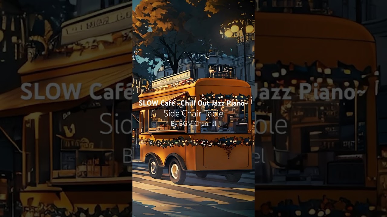 Golden Hour In Paris: Warm Jazz Melodies And A Charming #Caf&eacute;Cart Glowing Under The #EveningSky