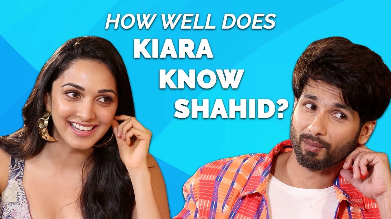 Kiara Advani Takes The Ultimate Quiz On Shahid Kapoor | Kabir Singh