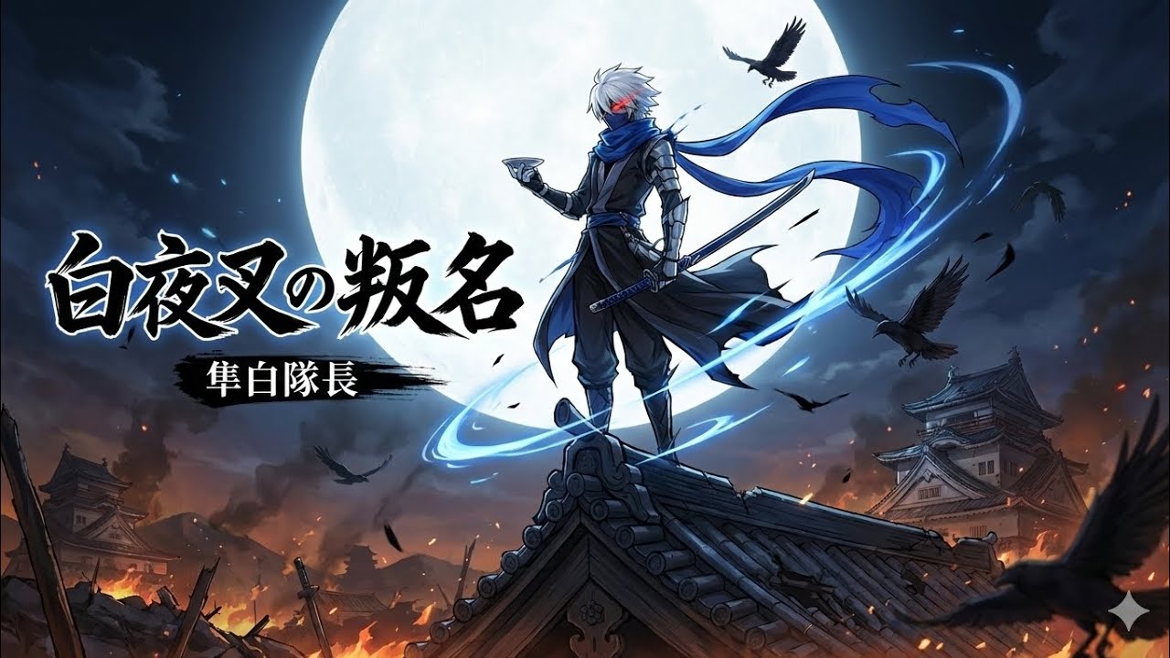 《白夜叉的叛名》｜隼白角色曲｜忍者必須死 Ninja Must Die｜AI自製歌曲