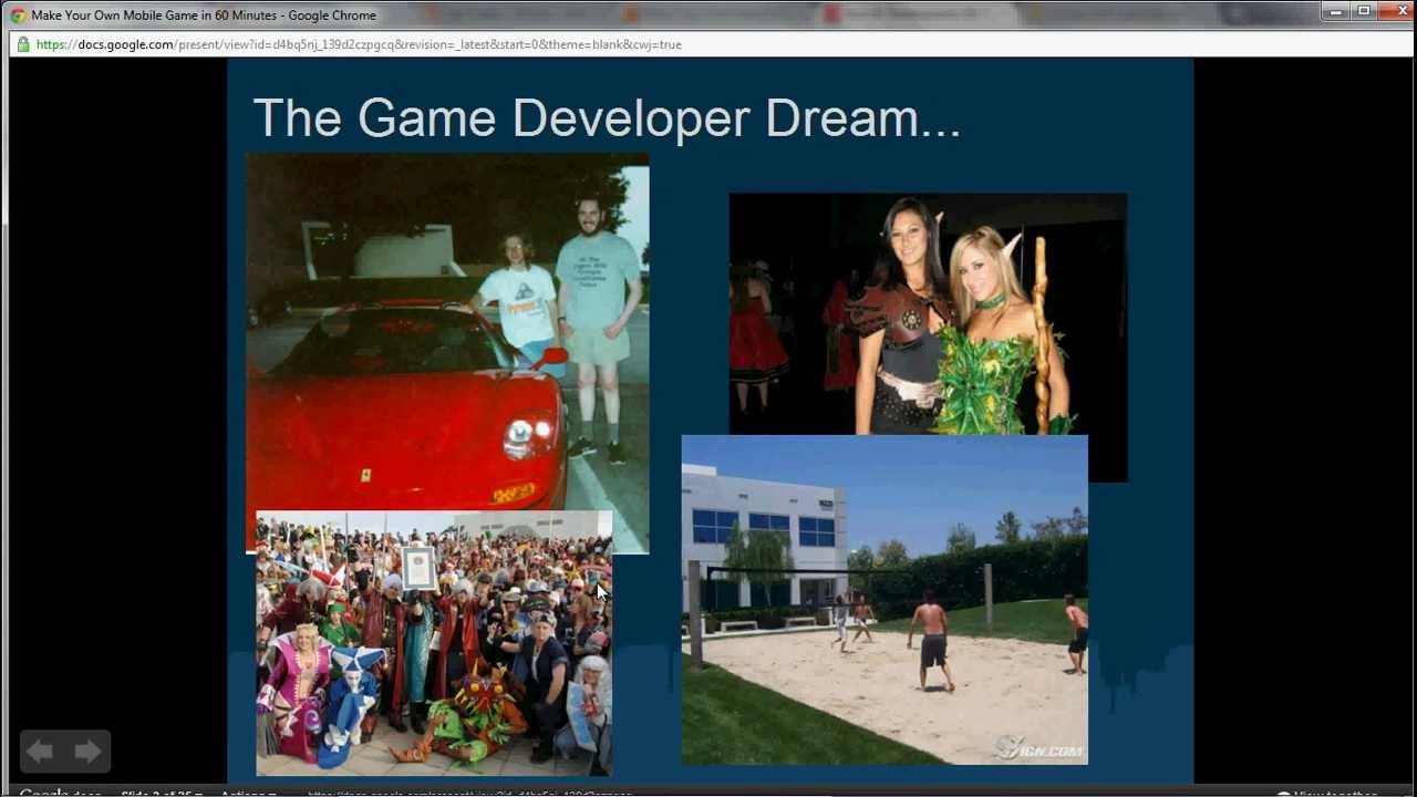 Make Your Own Mobile Game In 60 Minutes, Part 1 of 6