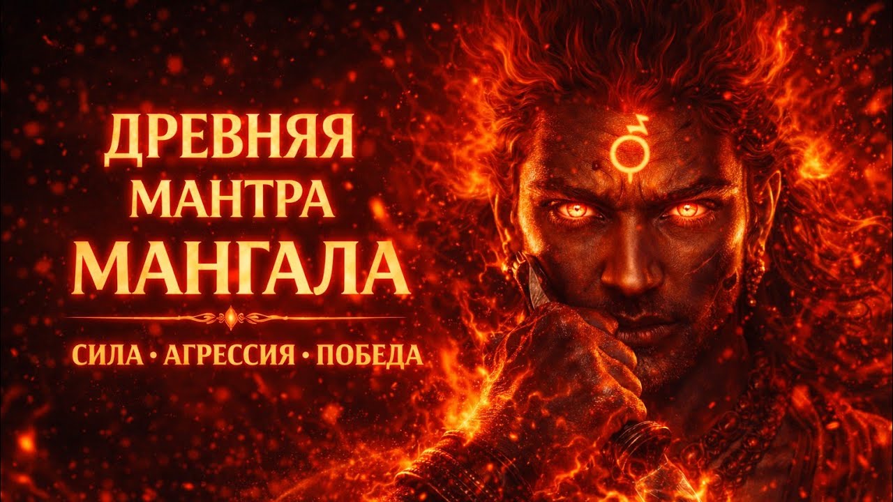 🔥 Сакральная мантра Марсу — Вторник, Сила, Действие, Победа