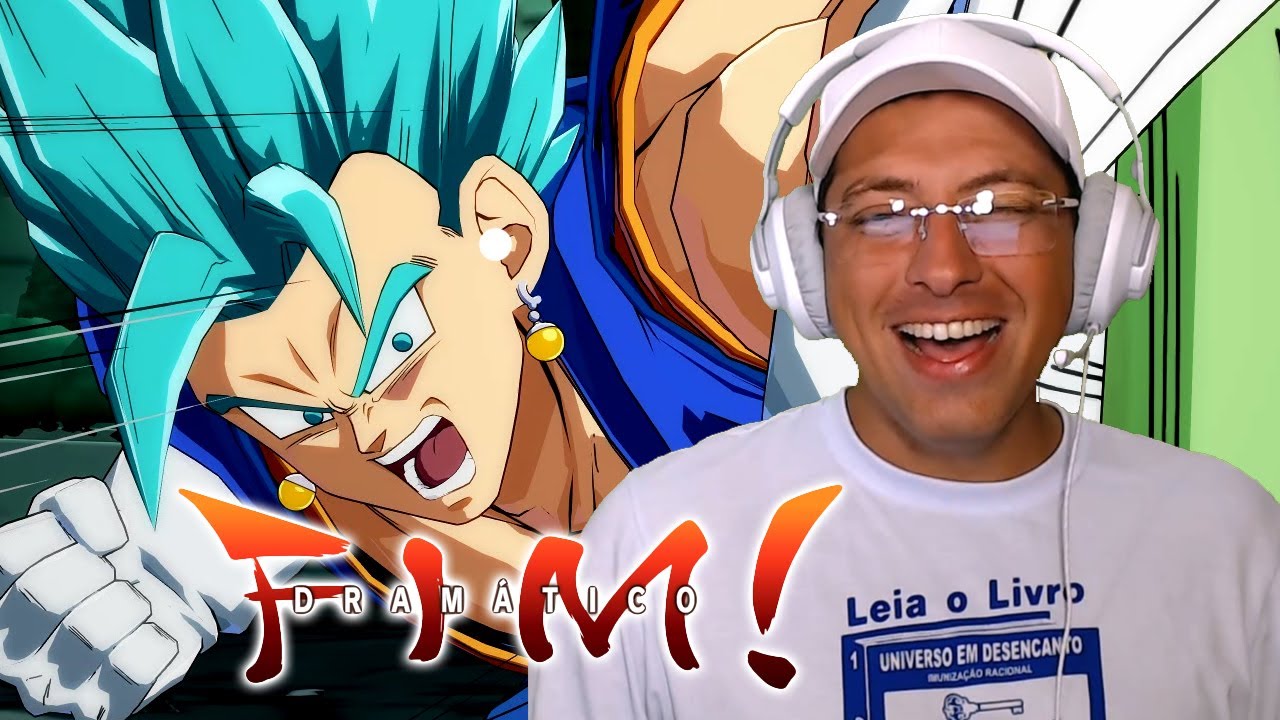 MINHA REAÇÃO AOS FINAIS DRAMATICOS DO DRAGON BALL FIGHTER Z