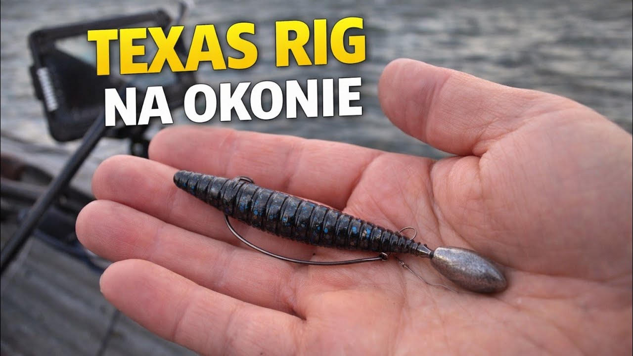 MOLIX STICK + TEXAS RIG = Okonie WARIUJĄ! 