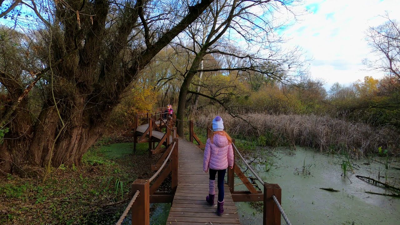 Water adventure trail in Obor&iacute;n - autumn, Slovakia