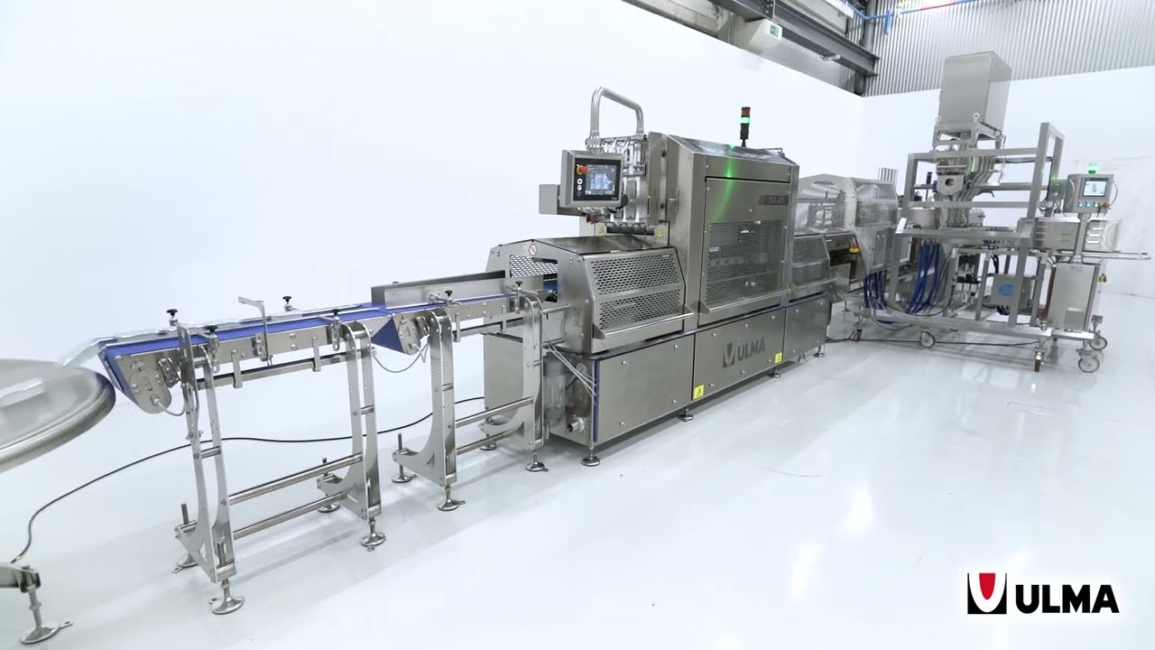 Solución de envasado totalmente automatizada con nuestra termoselladora TSA 875 - ULMA Packaging
