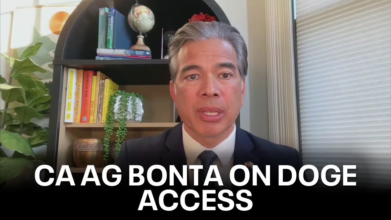 California AG Rob Bonta holds news conference on DOGE | KTVU