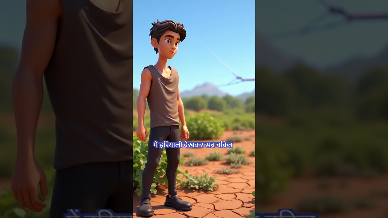 AI generated video like a human life changing #animation
