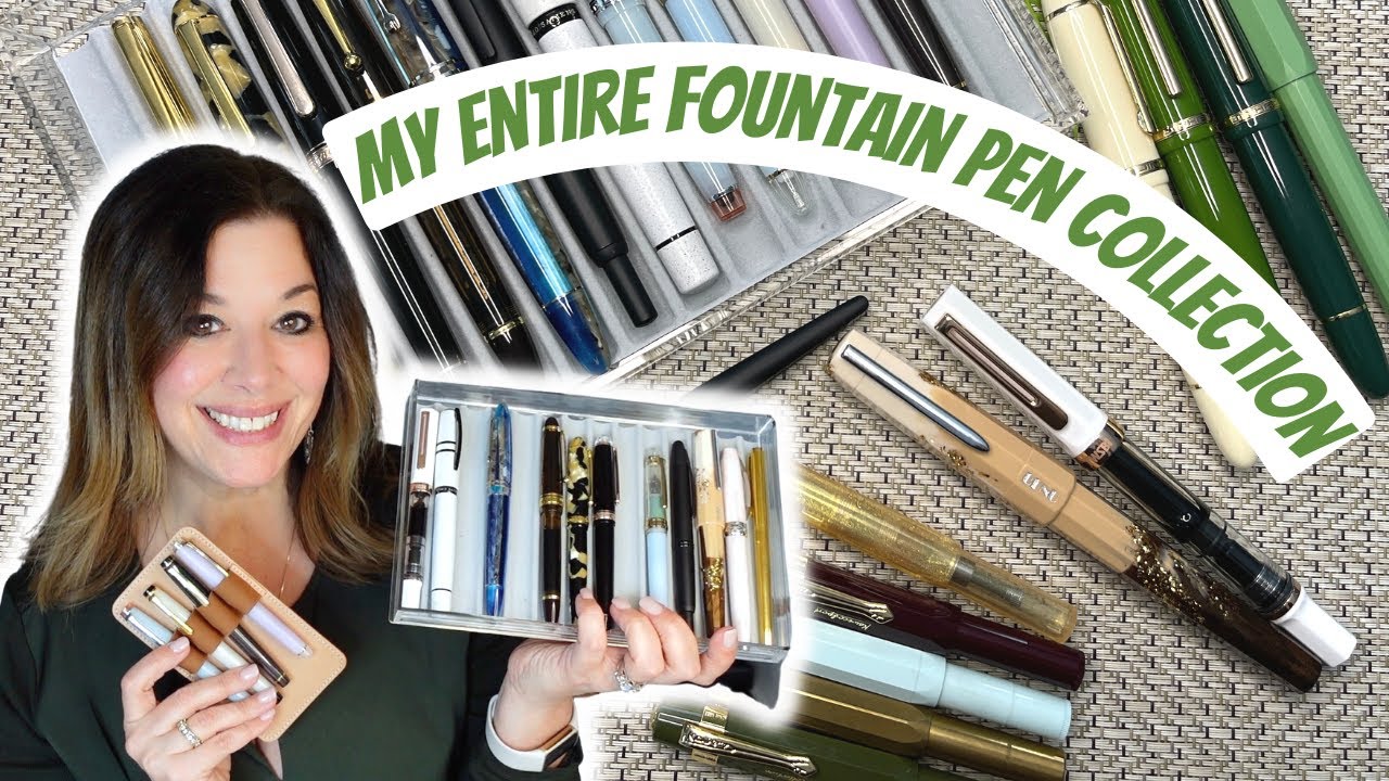 Моя ВСЯ коллекция перьевых ручек: от ручек Pilot, Visconti, Montblanc, Leonardo для начинающих до...