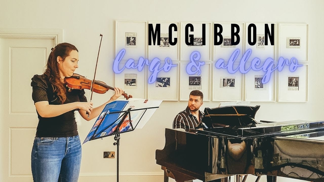 ABRSM Violin 2020-2023 Grade 6 A2 McGibbon Largo and Allegro Sonata No.3
