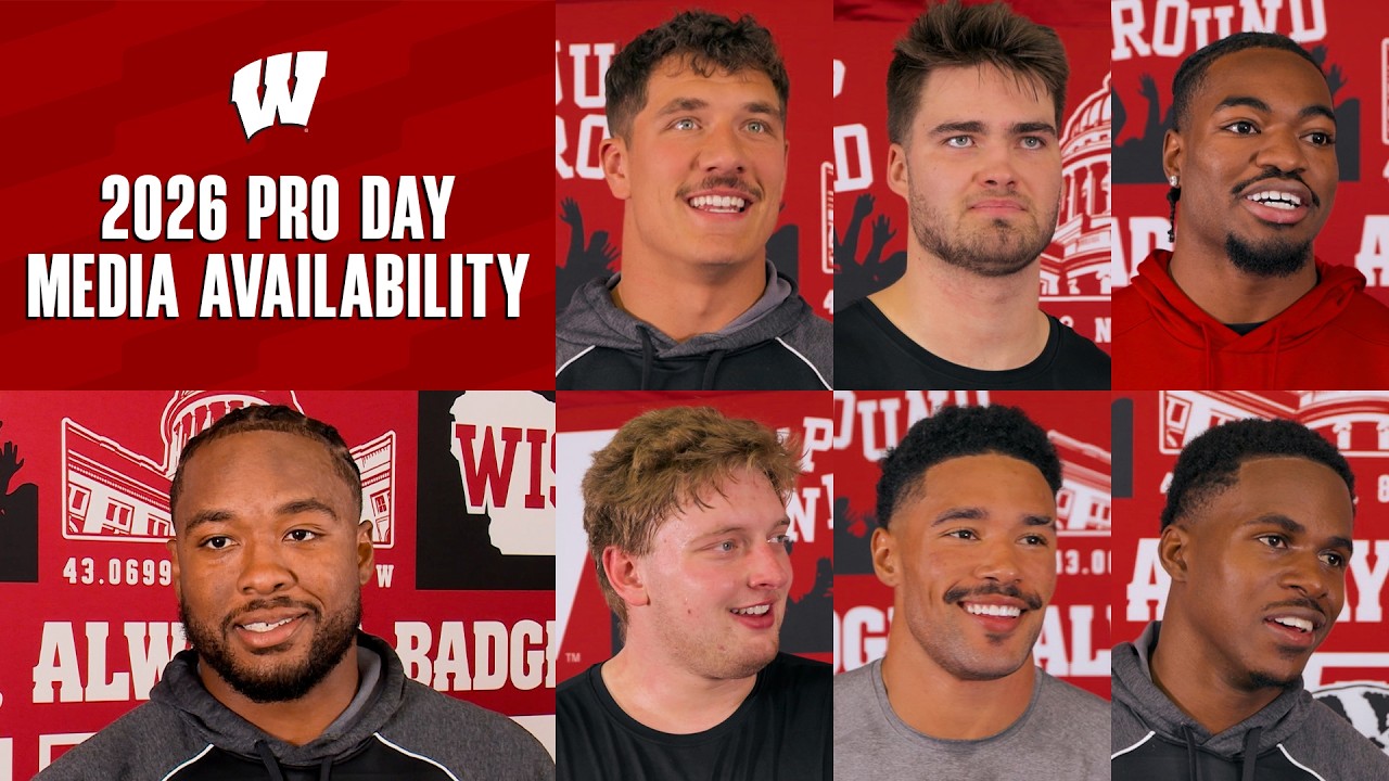 Wisconsin Football || 2026 Pro Day Media Availability