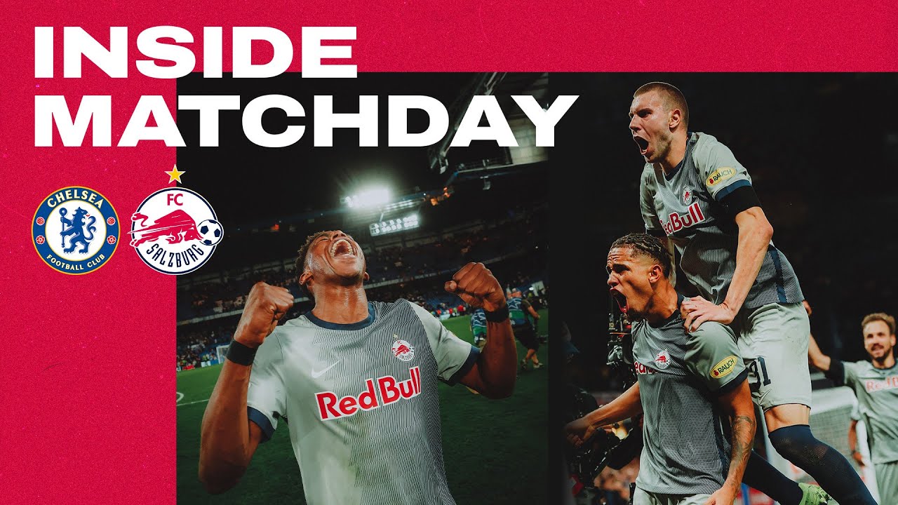 INSIDE MATCHDAY | Chelsea 1-1 Salzburg | Okafor sichert uns Punkt in London! | UEFA Champions League