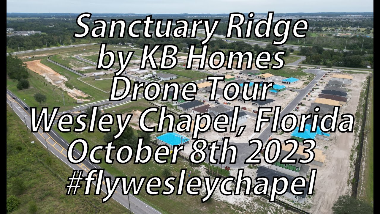 Sanctuary Ridge Drone Tour Wesley Chapel Florida #flywesleychapel