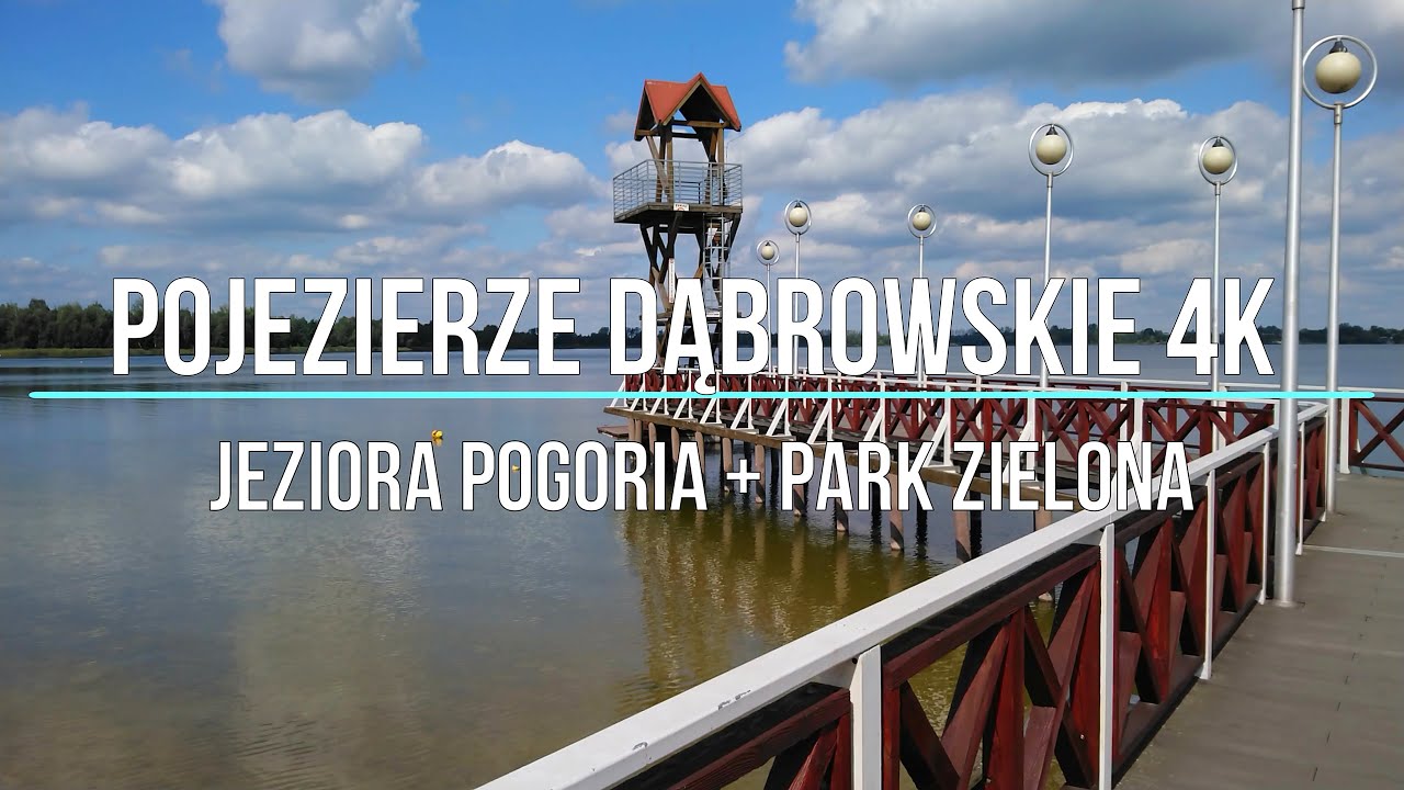 Pogoria, Park Zielona, Dąbrowa Górnicza, Zagłębie Dąbrowskie, Metropolia GZM, Śląskie, no comment 4K
