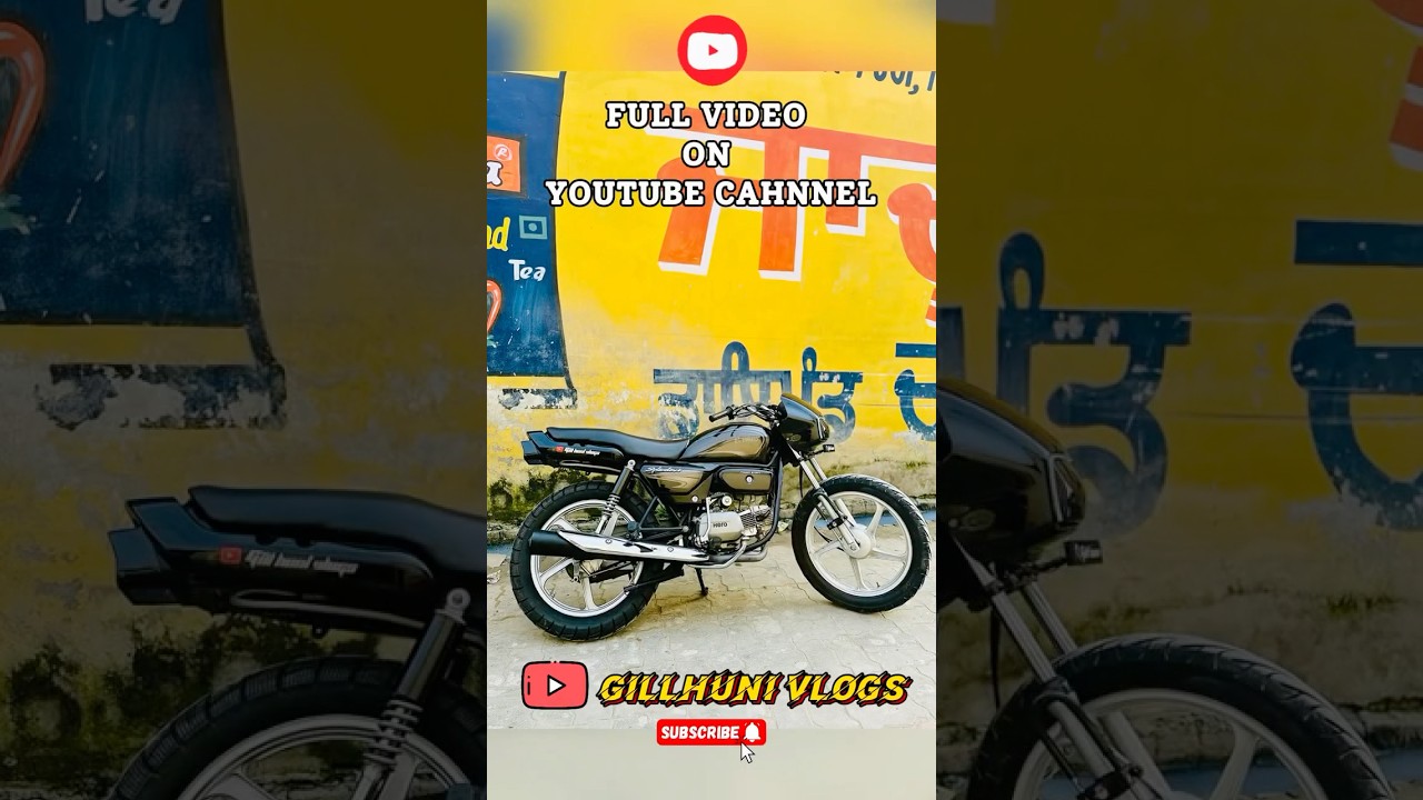 How to convert old model splendor into a 2024 model Splendor 