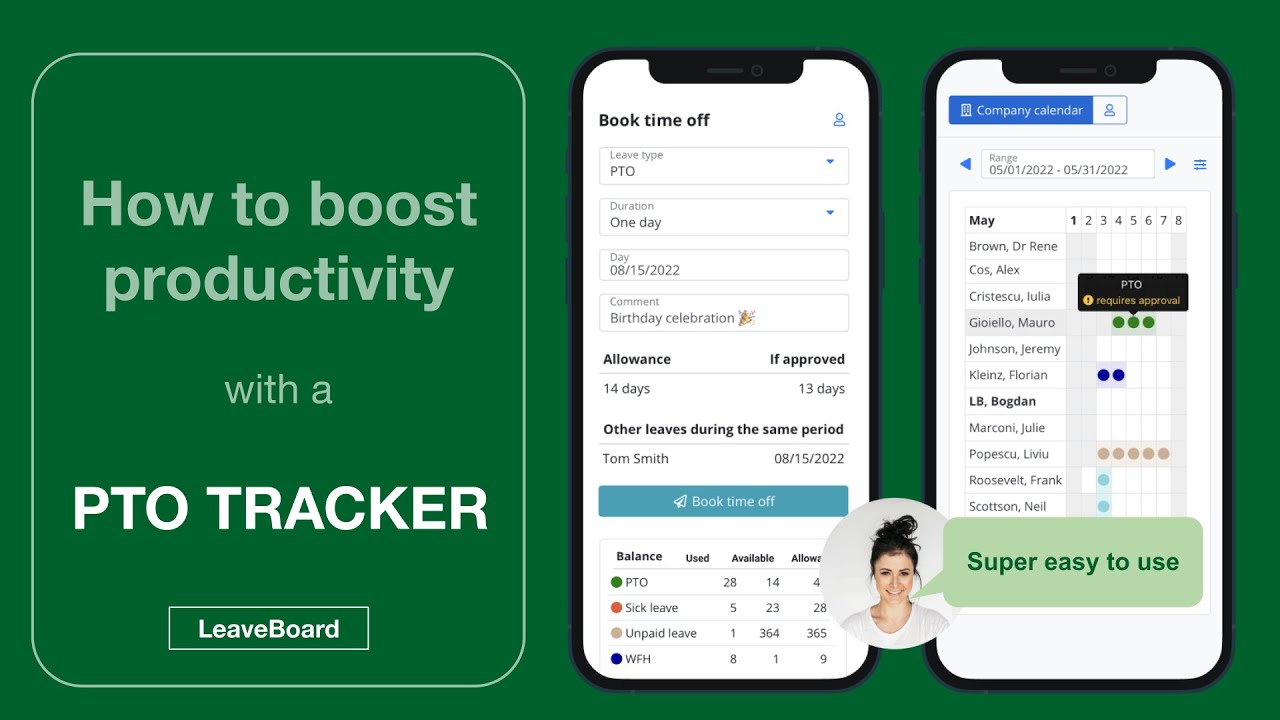 How to boost productivity with a PTO tracker?
