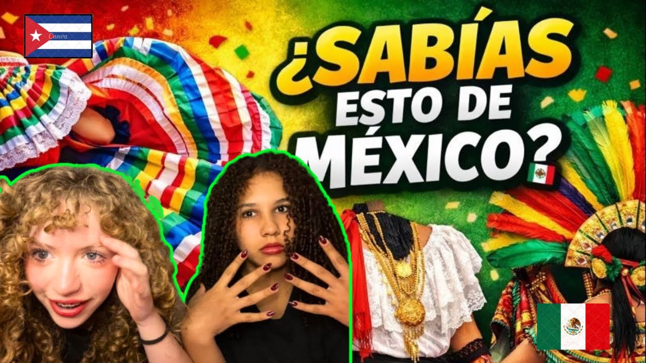 😳 Niñas reaccionan a los trajes típicos más hermosos de México (Esto representa a TODO México)