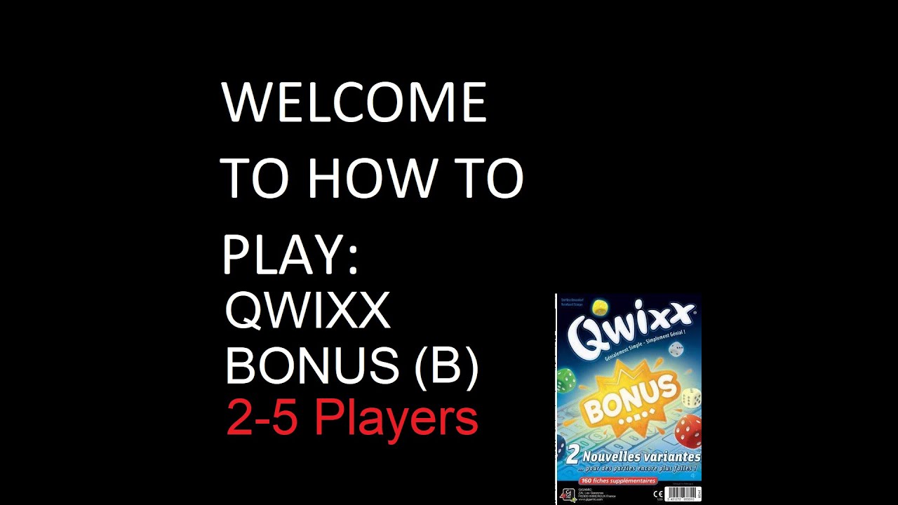 How to play Qwixx Bonus B #dicegames