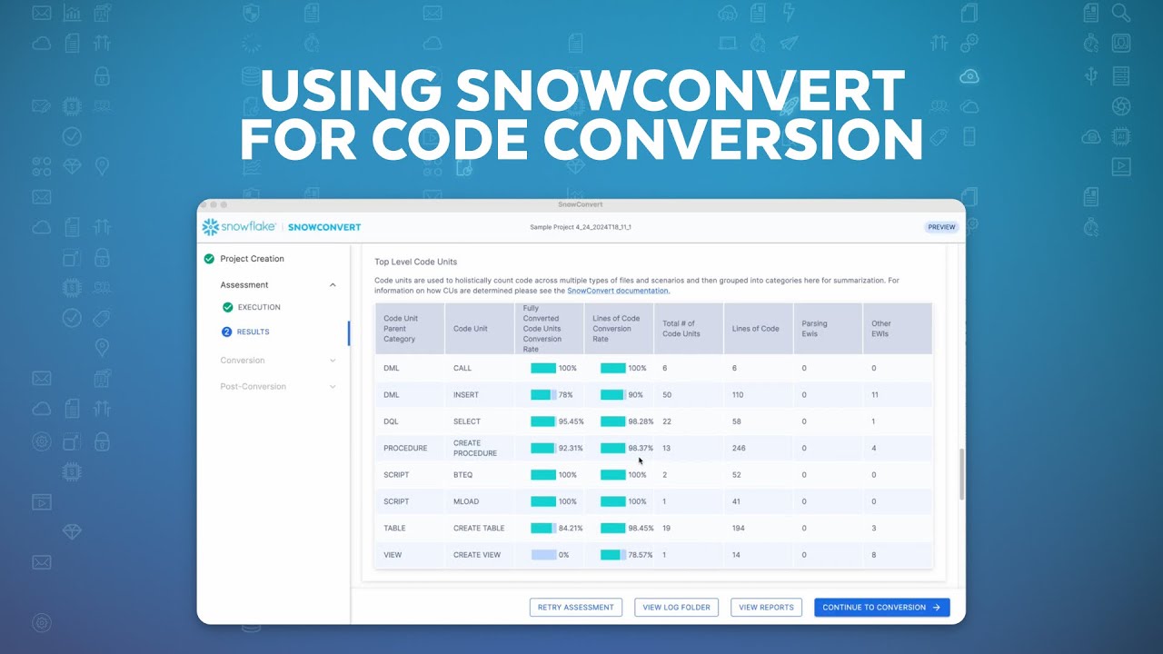 Using SnowConvert For Code Conversion When Migrating To Snowflake