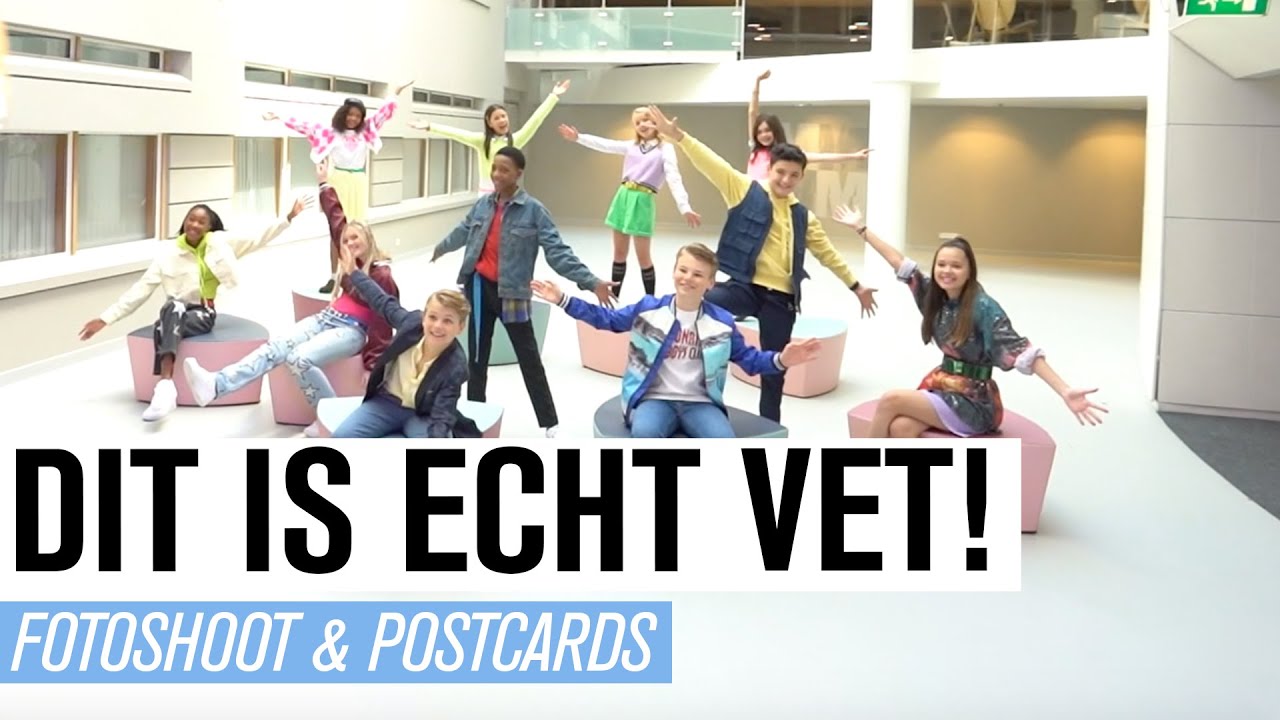 #11 FOTOSHOOT 📸 & POSTCARDS🎥 | JUNIOR SONGFESTIVAL 2020 🇳🇱