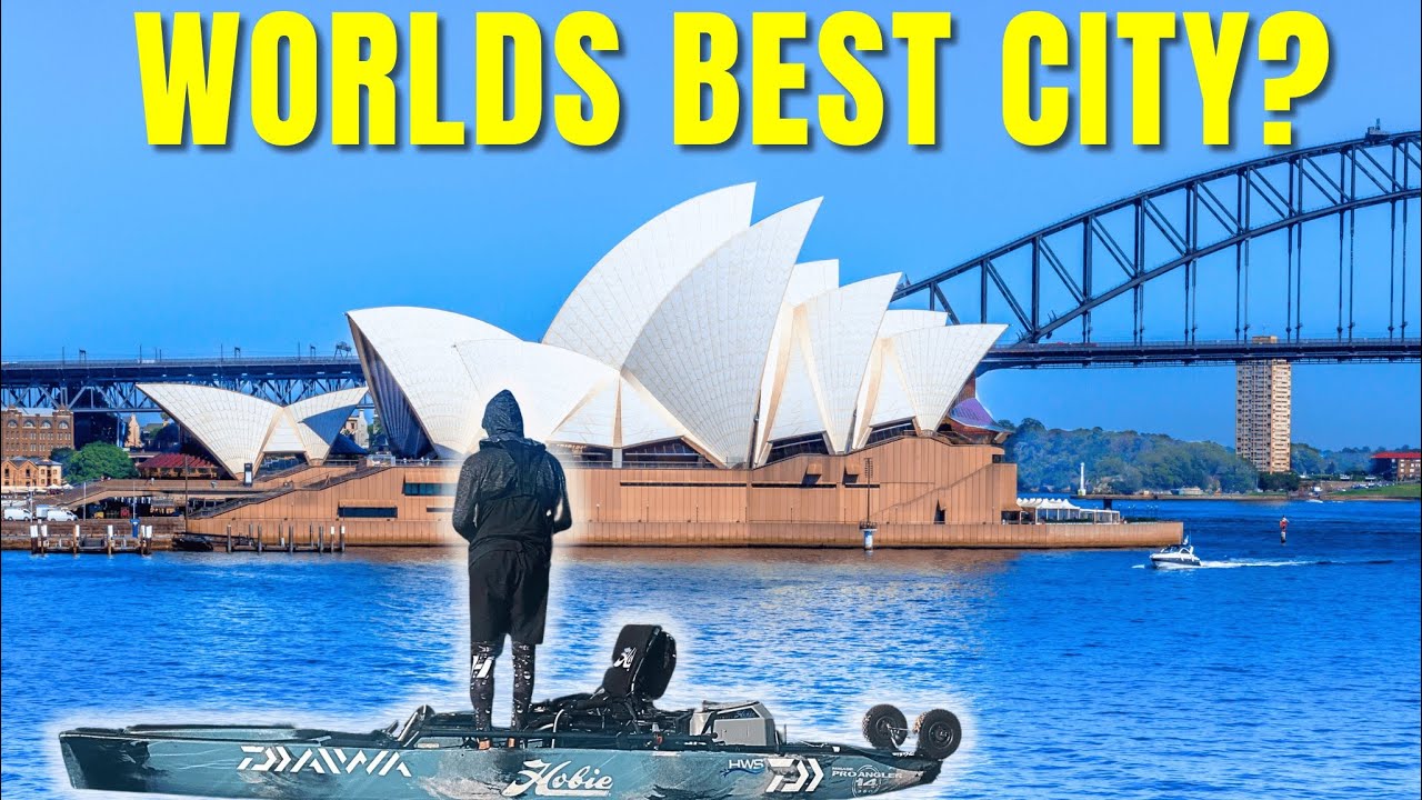 Kayak fishing in the world's BEST city - Things went WRONG!