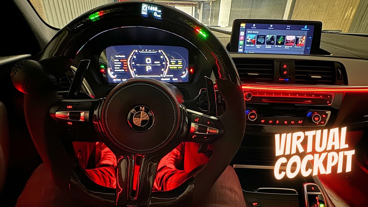VIRTUAL COCKPIT SUR BMW 140I F20 POUR SERIES 1/2 OU 3 TUTO !