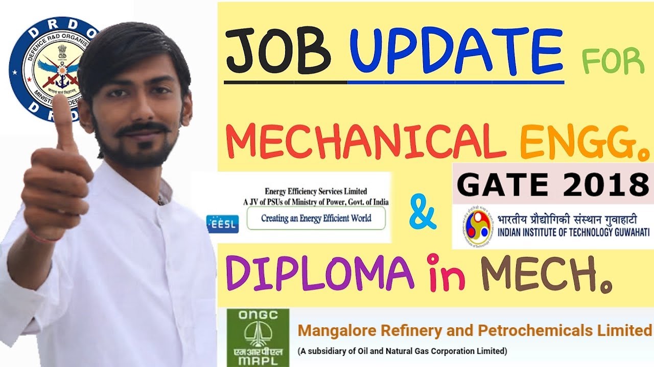 #1 JOB UPDATE THIS WEEK ~ FOR MECHANICAL ENGINEER & DIPLOMA IN MECHANICAL ~ SHORTLISTED BY ME