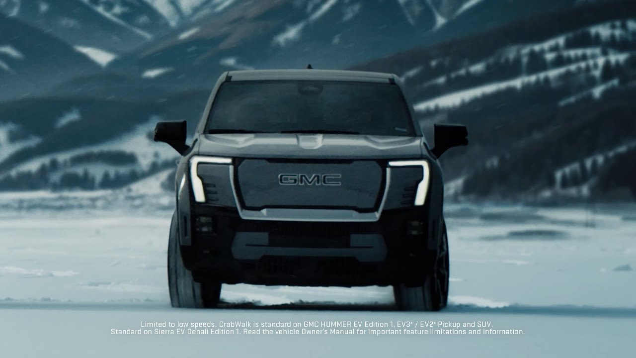 GMC Sierra EV and GMC HUMMER EV | &ldquo;CrabWalk&rdquo;