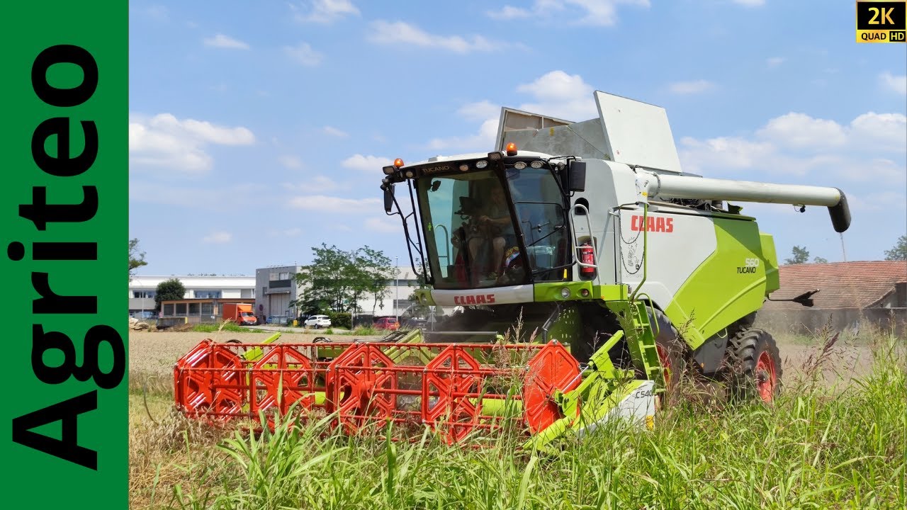 2k | Claas tucano 560 + Massey fergouson + Renault