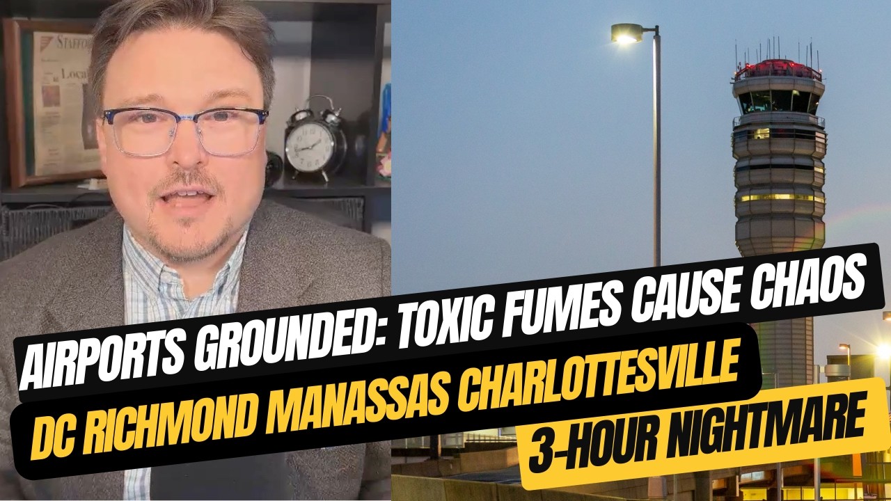 Chemical Smell Shuts Down Major Airports - Exclusive Update