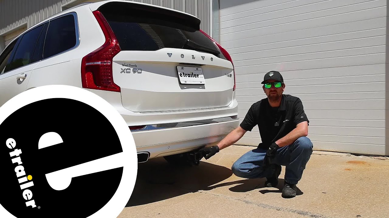 etrailer | How to Install: Curt Trailer Hitch Receiver on your 2020 Volvo XC90