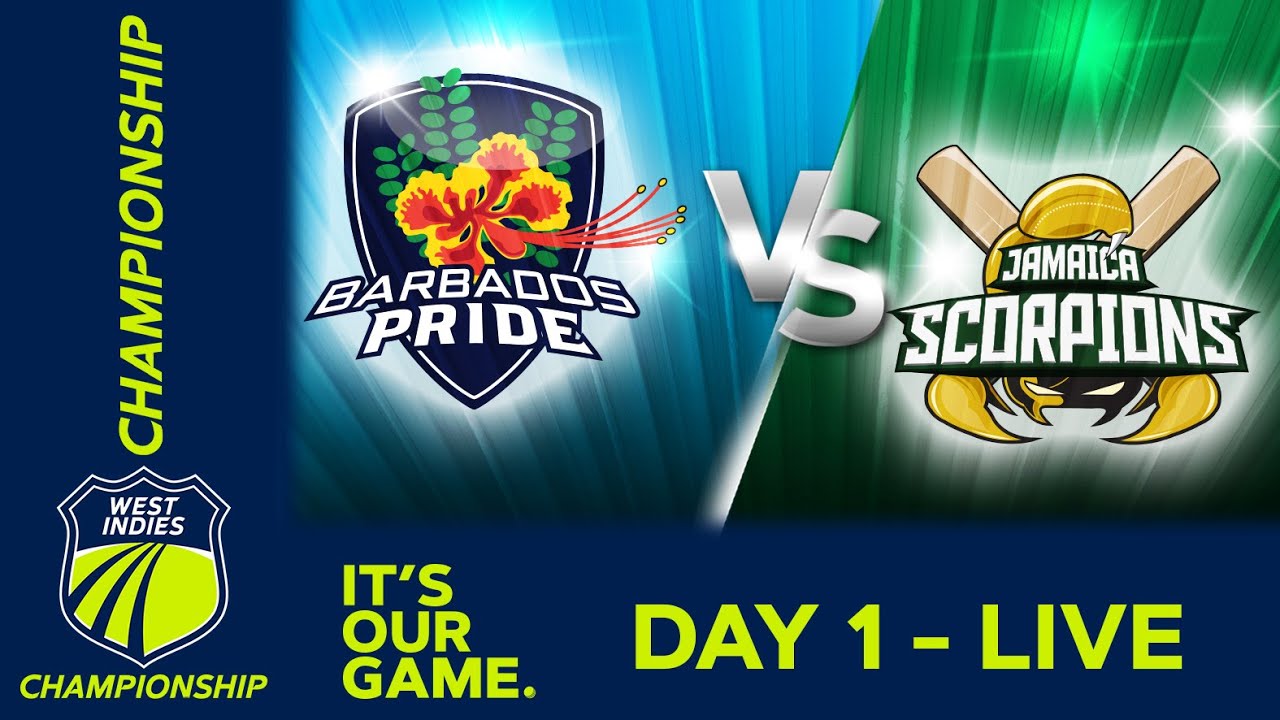 🔴 LIVE Barbados vs Jamaica - Day 1 | West Indies Championship 2025 | 12th February #WIChamps