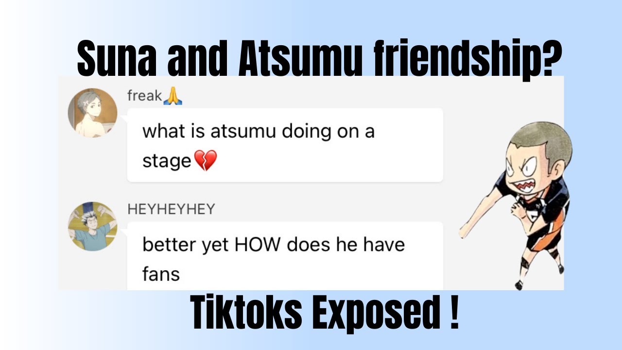 Tanaka Exposes Suna And Atsumu’s Friendship !
