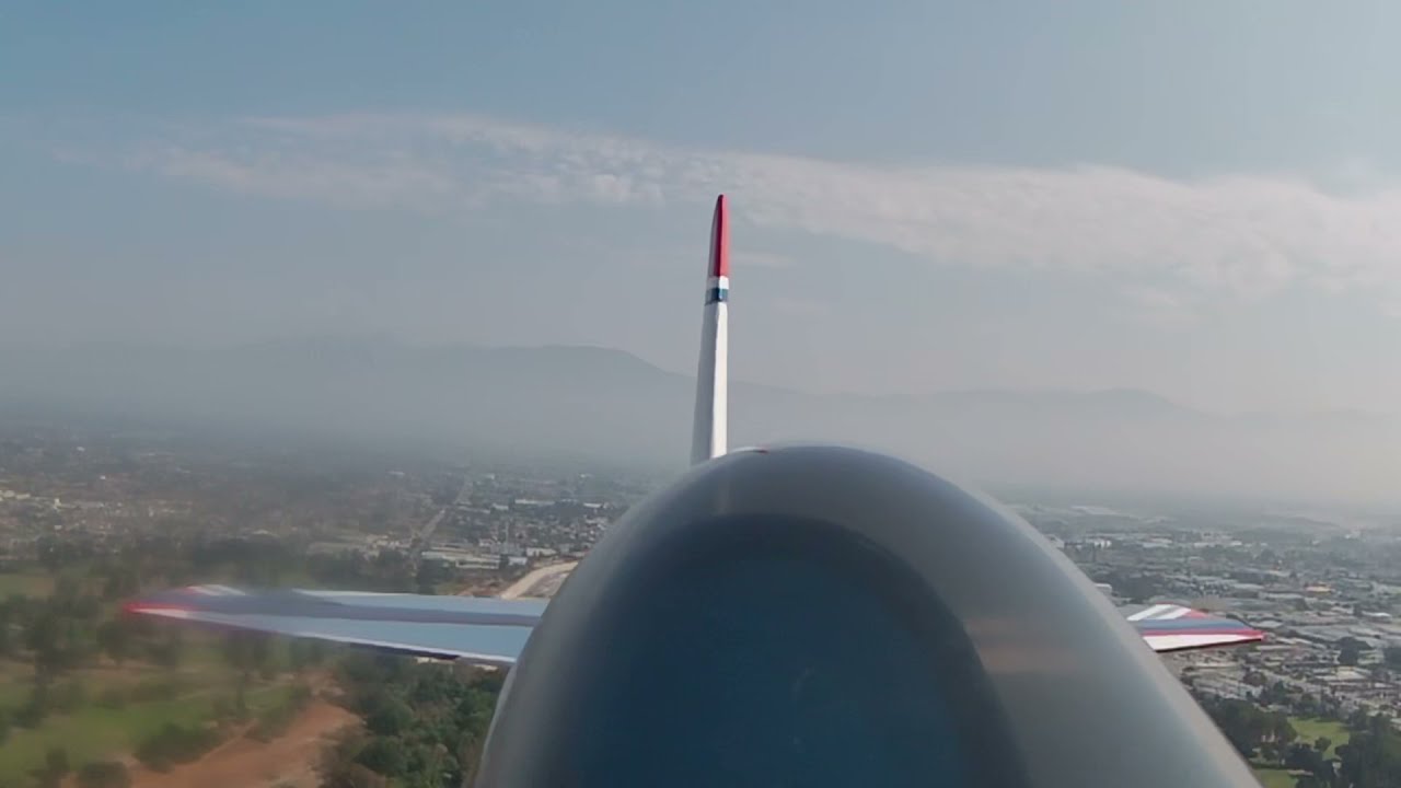 Saito FA-91 rc plane in flight part 2 great planes revolver 60