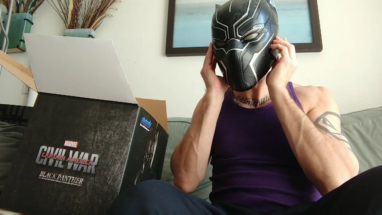 BLACK PANTHER Killerbody brand mask helmet review